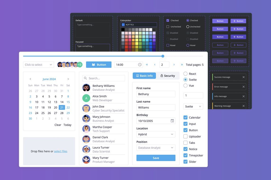 madewith_react's tweet image. The @svarwidgets React Core UI library offers 20+ reusable, pre-styled components 📦️✨ - madewithreactjs.com/svar-core-for-…