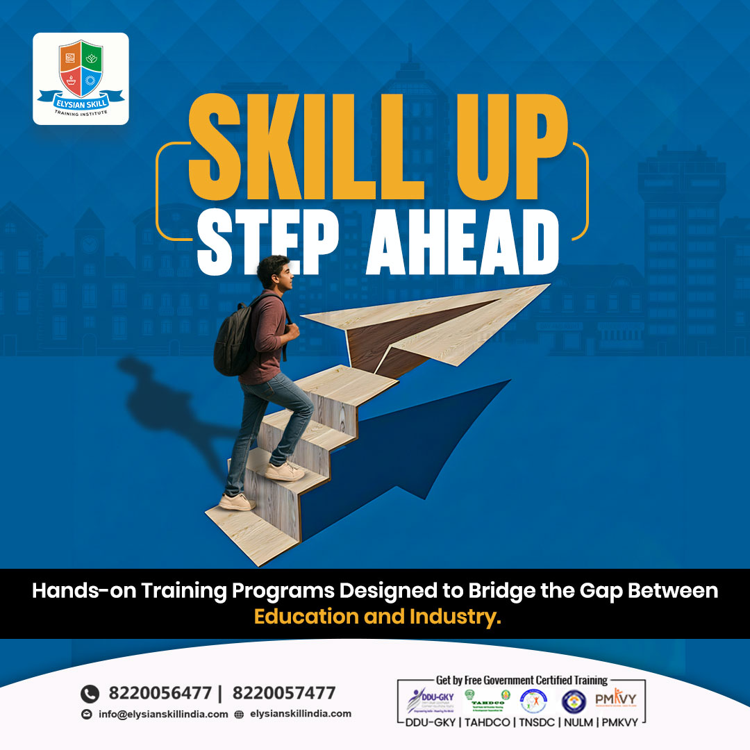 ElysianSkill's tweet image. ✅ Free Government-Certified Courses 

#ElysianSkill #SkillUpStepAhead #GovernmentTraining #indiamaritimeweek2025 #DDUGKY #TAHDCO #TNSDC #PMKVY #NULM #FreeTraining #SkillIndia #EducationToEmployment #TrainingInstitute #Madurai #GovernmentCertifiedCourses #ProfessionalTraining