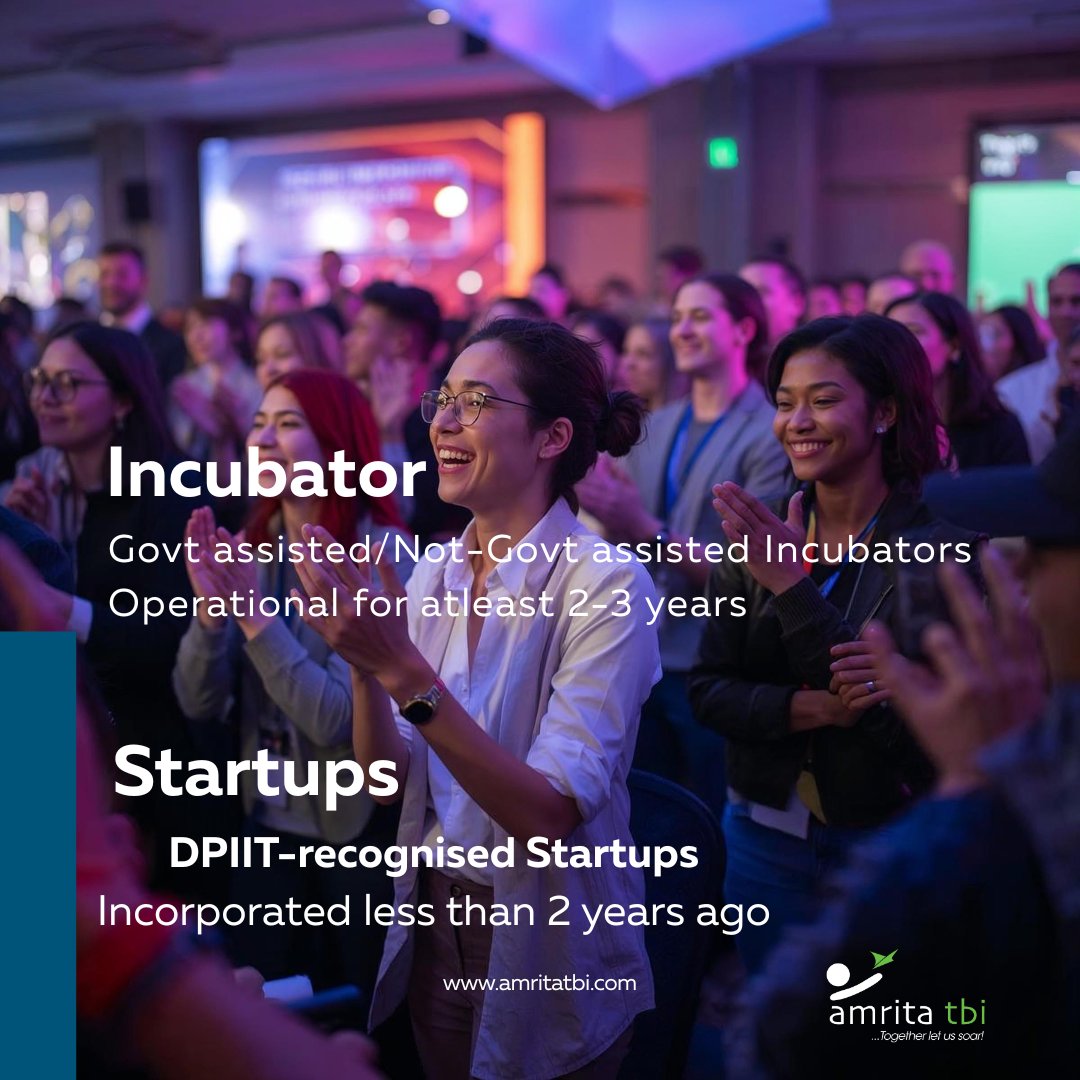 Amrita TBI nurtures ideas from inception to scale, providing funding, mentoring, and business strategy support across all stages of growth.
Apply now at amritatbi.com to take your idea to the next level!
#startupindia #seedfunding  #OptionsTrading