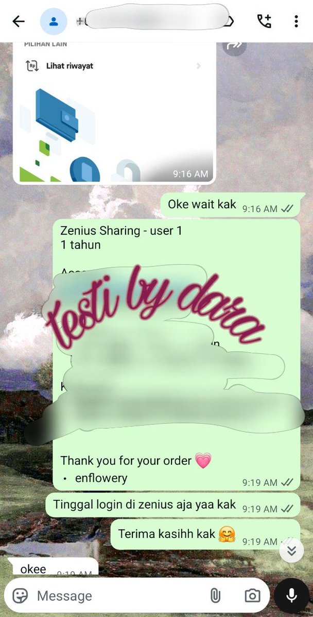 enflowery's tweet photo. Testimoni Zenius sharing 1 tahun 125k. User 1 sold yaa 🤗 https://t.co/5mLePI2Ktk