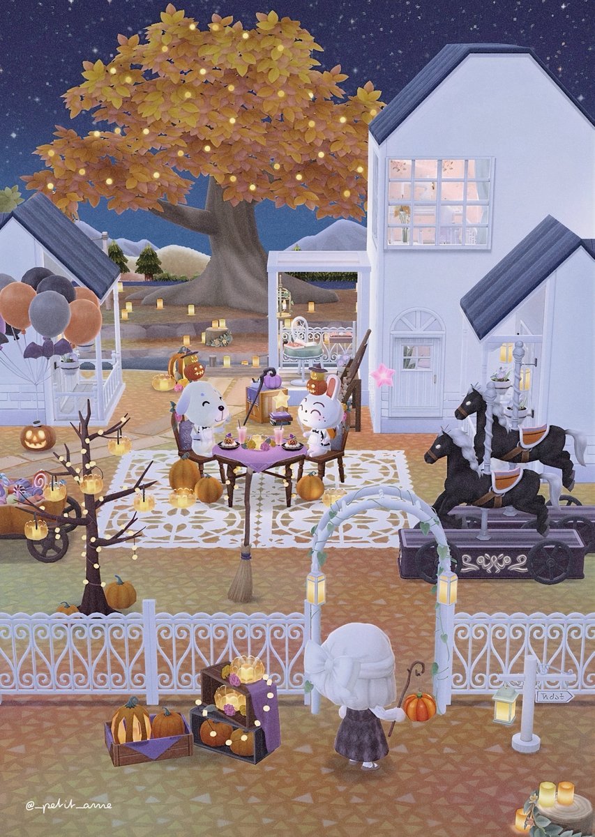 𝘏𝘢𝘭𝘭𝘰𝘸𝘦𝘦𝘯 𝘱𝘢𝘳𝘵𝘺 𓂃🎃🧁🎠 ⊹

#ポケ森
#ポケ森コンプリート #ポケ森レイアウト
