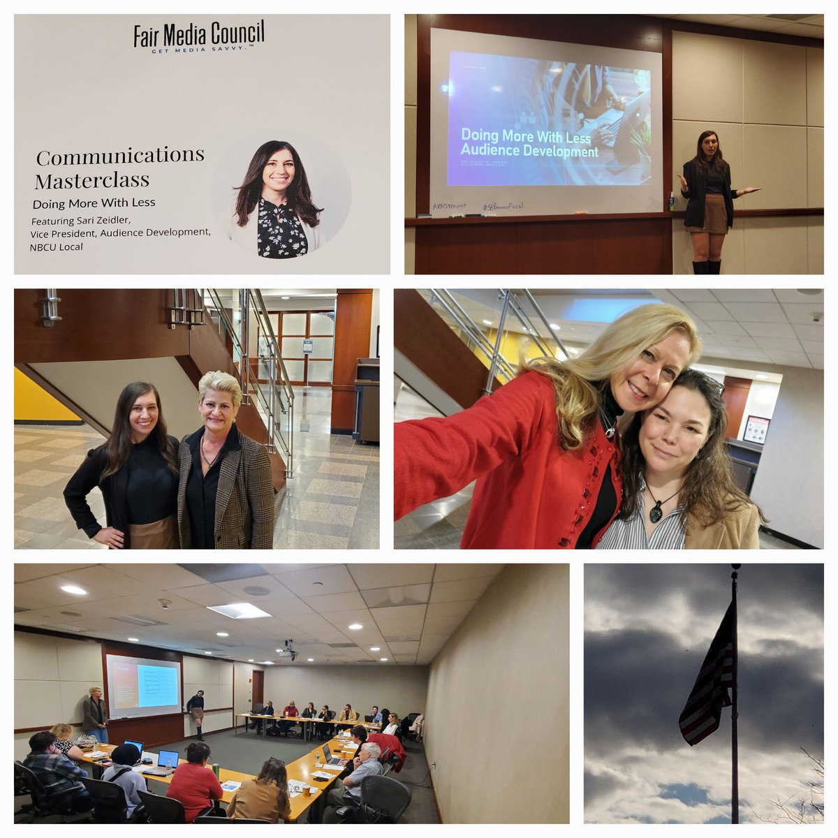 Sari Zeidler #NBCUniversal delivered an inspiring session filled w smart strategies, fresh tools, and real impact. She shared how 2 reach ur audience, measure success n boost creativity w #AI  Attendees left w clear goals practical tools n next steps #FairMediaCouncil