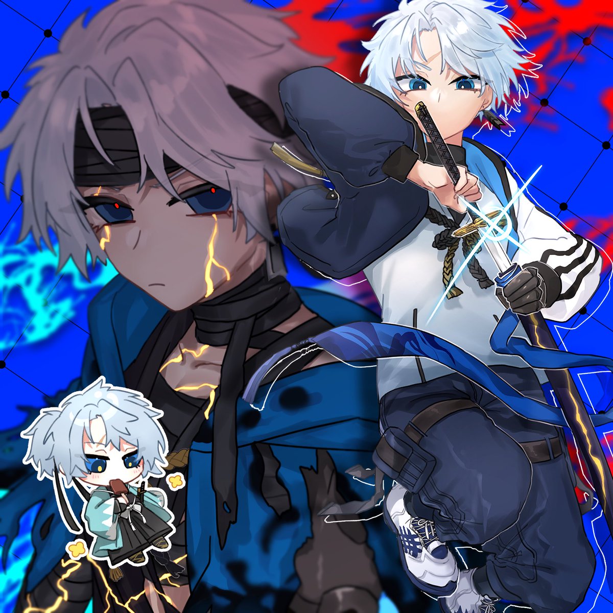 藤堂平助 全再臨好きだ～～の詰め合わせ #FGO