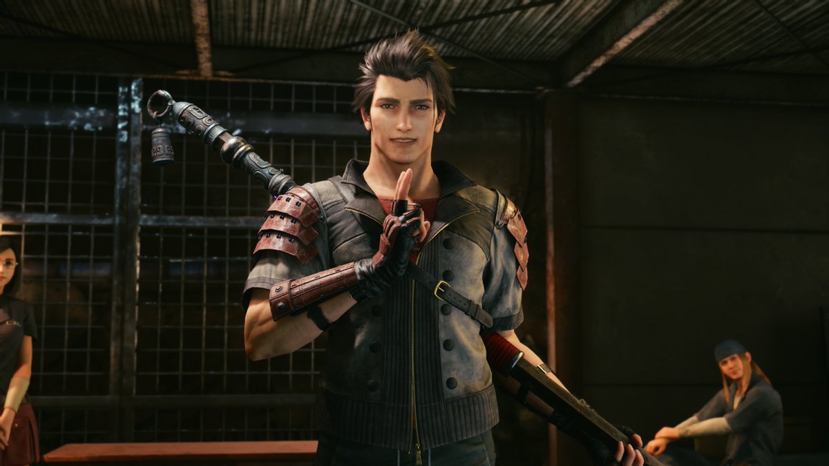 FFVIIR_CLOUD's tweet image. #FF7リメイク インターグレードでは、本編と時を同じくしてミッドガルにやってきた少女＜ユフィ＞の物語を体験できる「EPISODE INTERmission」も収録！🥷🥷
ユフィとともに任務にあたる相棒の＜ソノン＞には妹がいるんだとか！…