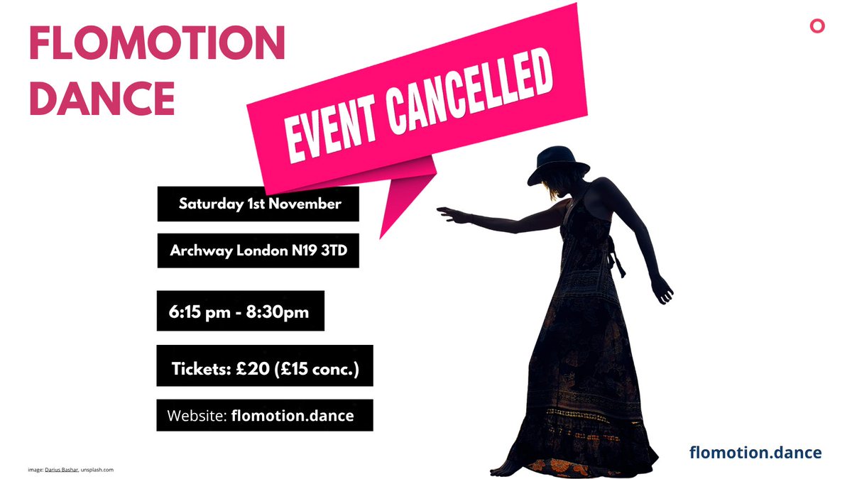 Apologies!

Saturday 1st November is cancelled.

The next Flomotion is Saturday 15th November.

We look forward to seeing you then.

#ConsciousDanceUK #EcstaticDance #MindfulMovement #DanceForWellbeing #EmbodimentPractice