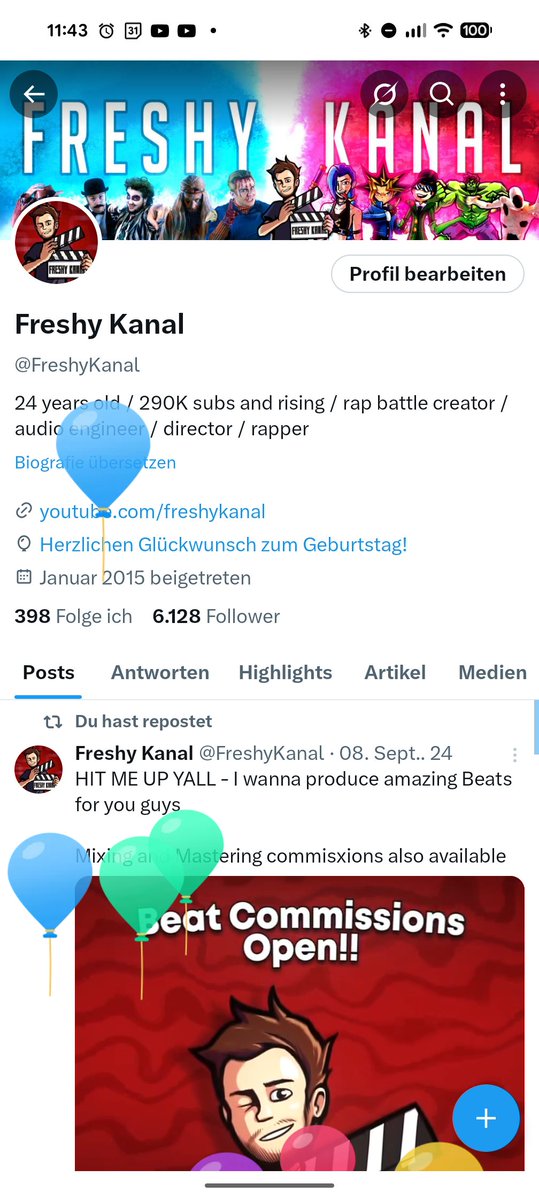 Freshy Kanal tweet media