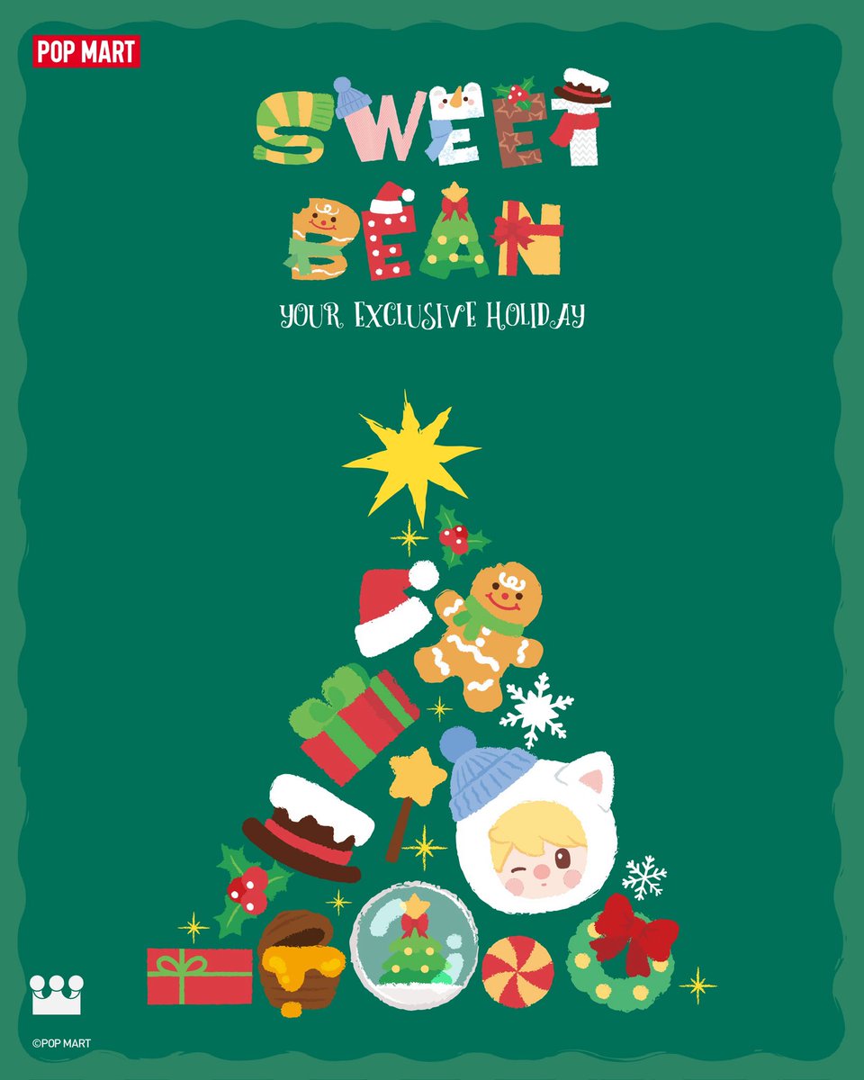 POPMARTGlobal's tweet photo. 🎄Who’s rolling in with holiday cheer?

Stay tuned…

#POPMART #sweetbean #yourexclusiveholiday #staytuned #comingsoon https://t.co/FuiGPFWzM1