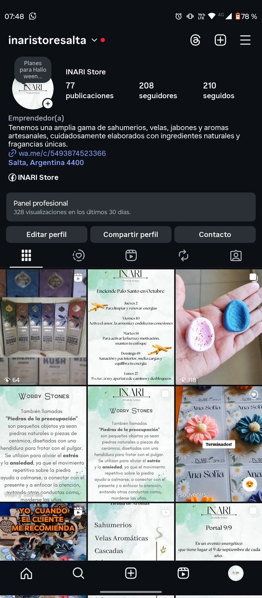 Lo_Barrios's tweet photo. #Fmluzu @fmluzu_ @crisvanadia Desde Salta la Linda 💕 Inari Store. Tienda de Aromas https://t.co/AQZfdYTPvS