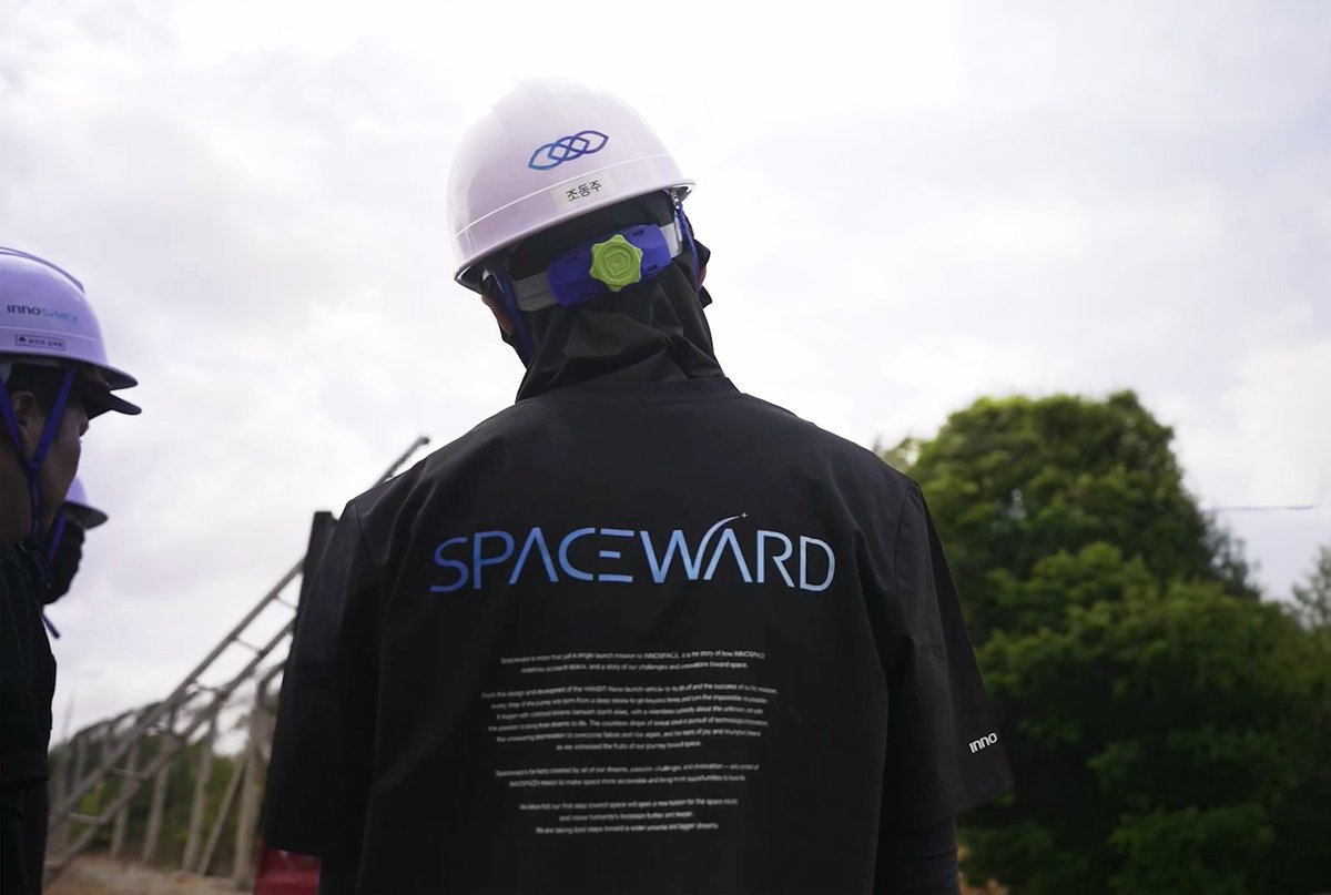 innospacecorp's tweet image. Moving forward together under one mission: SPACEWARD. 🌟

#SPACEWARD #SpaceMission #RocketLaunch #LaunchVehicle