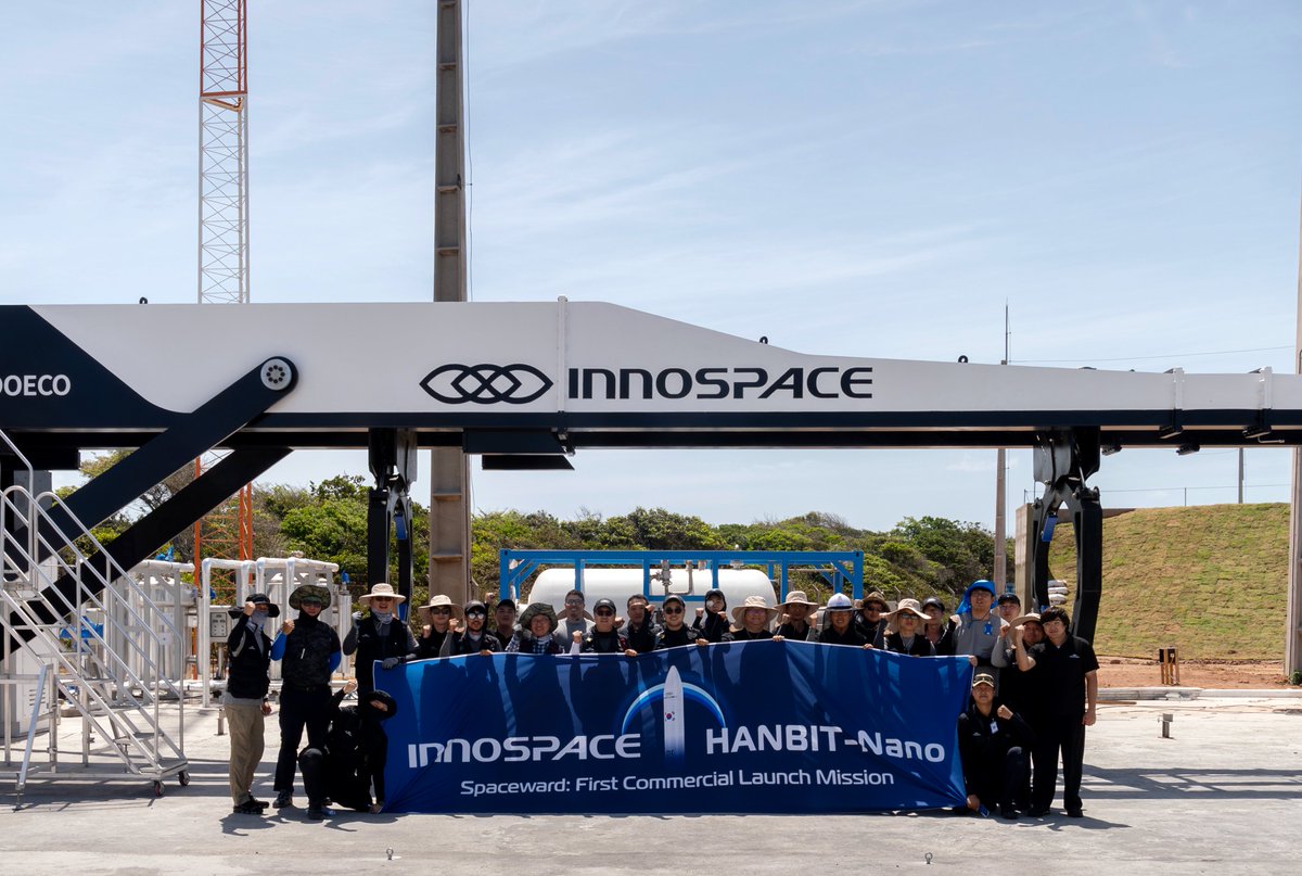 innospacecorp's tweet image. Moving forward together under one mission: SPACEWARD. 🌟

#SPACEWARD #SpaceMission #RocketLaunch #LaunchVehicle