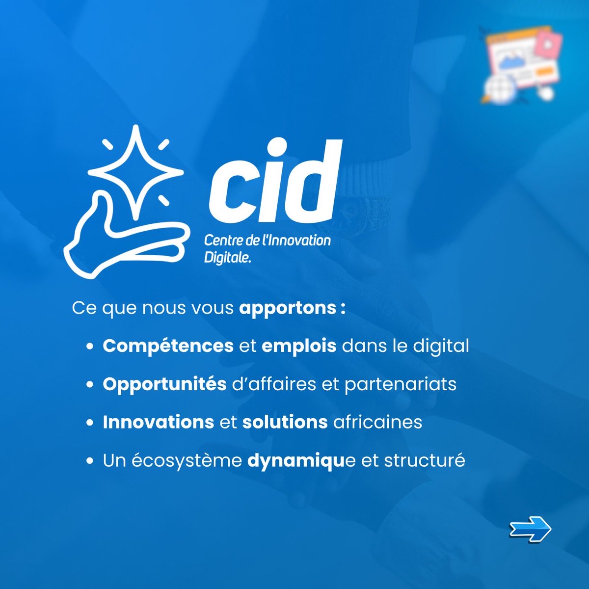 innovdigitale's tweet photo. Le Centre de l’Innovation Digitale – CID
Une nouvelle ère commence pour les passionnés du digital !
Notre mission est de : former, connecter et propulser les talents du numérique vers de nouvelles opportunités.
#CentreInnovationDigitale #CID #BeDigital #TogoDigital https://t.co/9Q5SpAFmxg