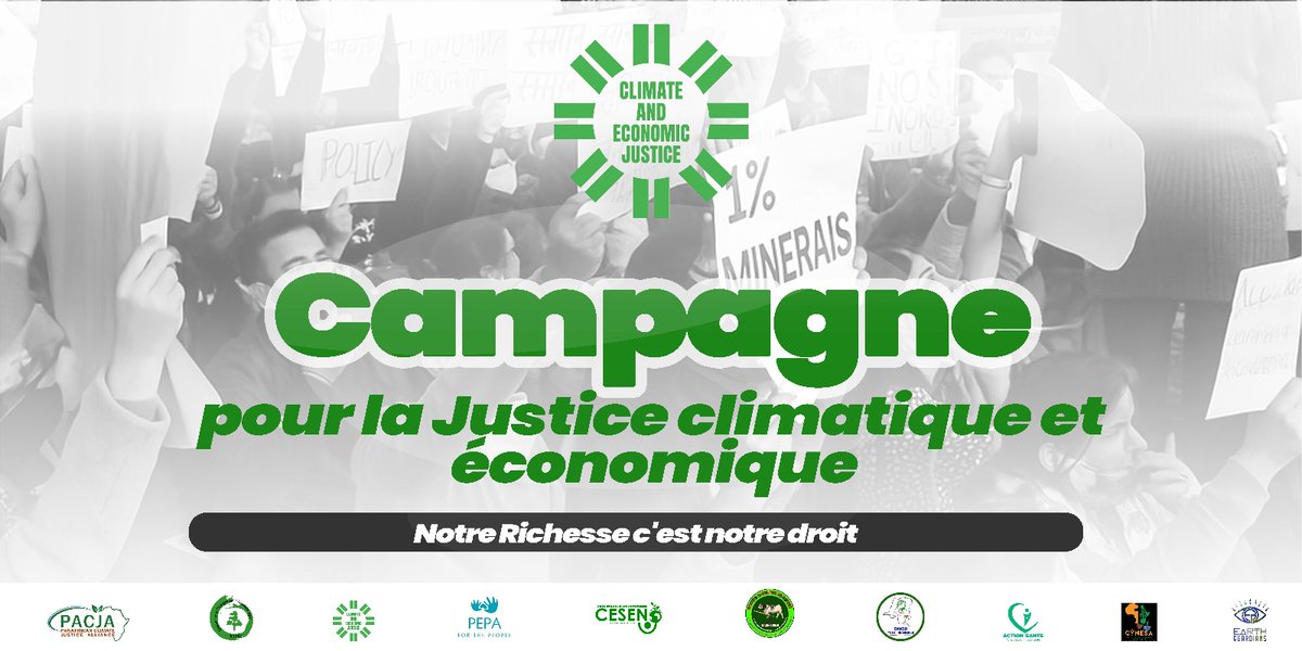 #Nemanquezpas. A toutes les organisations membres et activistes, prière de nous rejoindre et faire entendre vos voix . Ne manquez pas ceux qui sont à Kinshasa.
Rendez vous pour ce 03.Novembre pour réclamer la Justice économique. Les minéraux rares de transitions doivent en