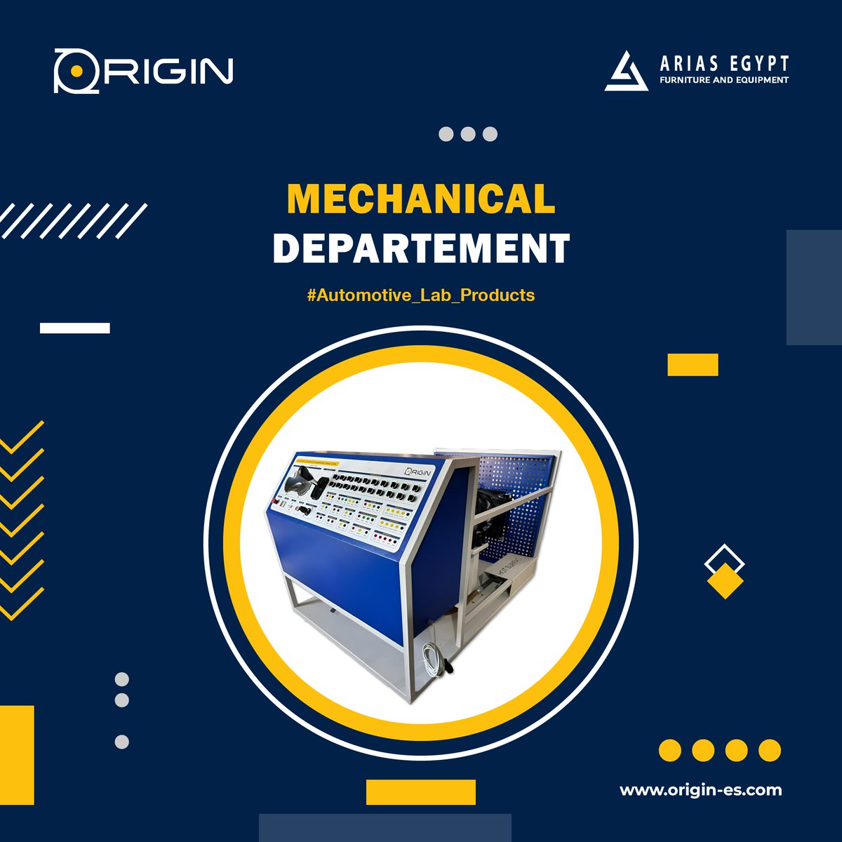 origines0's tweet photo. Delivery complete! 🚗
Our Petrol Engine Operation &amp; Troubleshooting Training System is now empowering students at one of Egypt’s leading universities.
Bridging the gap between theory and real-world practice.

#Origin_Labs #AutomotiveLab #EngineeringEducation #FutureReady ⚙️ https://t.co/4GMuYAEMUm
