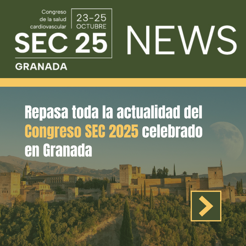 secardiologia's tweet photo. 🗞️ Repasa toda la actualidad del Congreso #SEC25 de la Salud Cardiovascular celebrado en Granada en #SECNEWS 🫀
Las noticias, debates y avances más destacados del mayor encuentro de la cardiología en español.
👉 Disponible en https://t.co/9sMMFVibeX https://t.co/j6a0jgqU9w