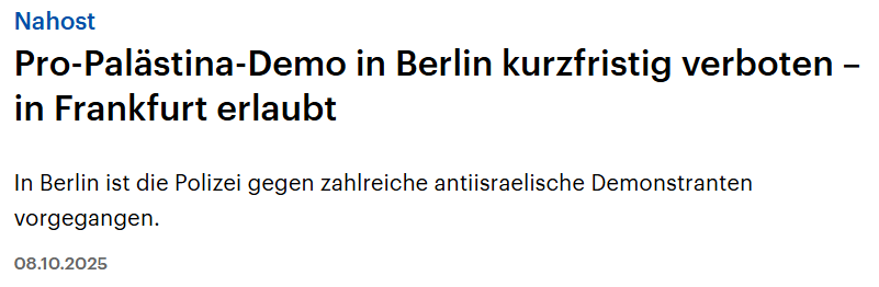IdeenAkhi's tweet photo. Staatsräson bedeutet, sich über geltendes Recht zu erheben.

Autoritäre Regime greifen auf sie zurück, um Ziele durchzusetzen, die sich mit Recht allein nicht verwirklichen ließen –
in diesem Fall, um eine Zwangssolidarität mit dem Kolonialprojekt Israel zu rechtfertigen.
#NieWiederStaatsräson
#GemeinsamGegenGenozid