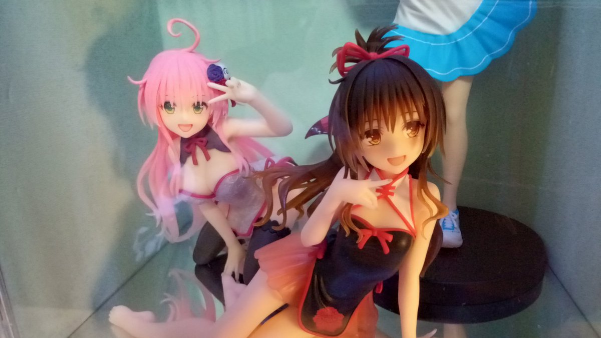 Gaa0035's tweet photo. 最近うまく描けなくて、新たな勉強方法試そうと思います。
その名もフィギュア模写（笑）好きなキャラをお題にすればテンション上がるし、立体だから色んな角度から見れる！お題は↓にしようかな♪ToLOVEるプライズです https://t.co/YYAGzQVNEx