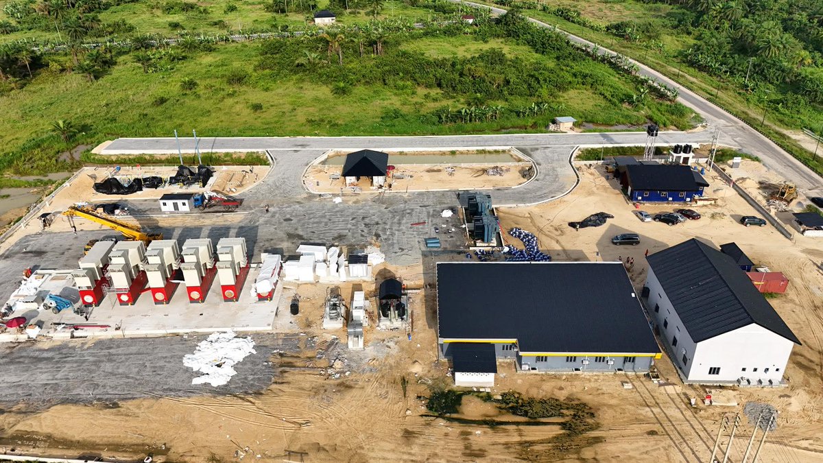 KingErefitei's tweet image. Here is the ongoing gas turbine project that will give an uninterrupted power supply to Yenagoa and neighbouring Communities. It is expected to be complete by December, 2025.

Invest in Bayelsa State now.