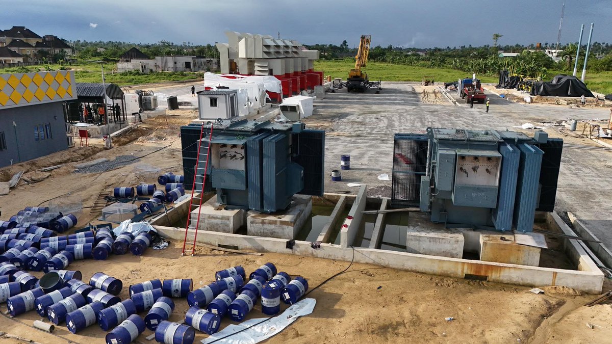 KingErefitei's tweet image. Here is the ongoing gas turbine project that will give an uninterrupted power supply to Yenagoa and neighbouring Communities. It is expected to be complete by December, 2025.

Invest in Bayelsa State now.