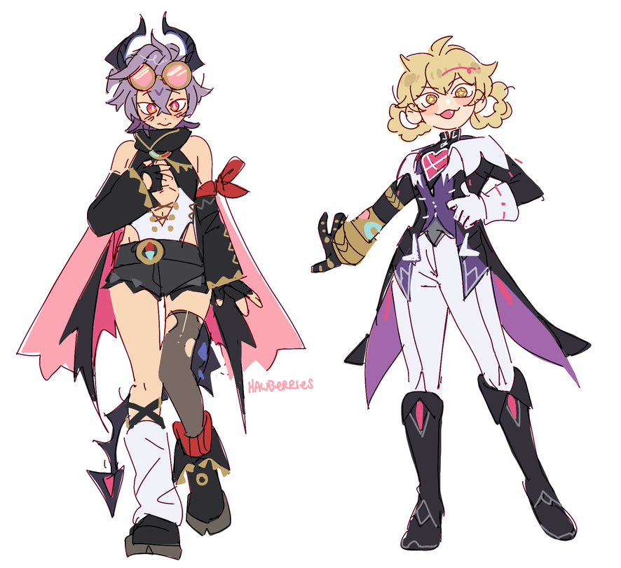 「[genshin] jahoda and durin outfit swap」|phee ☀️のイラスト