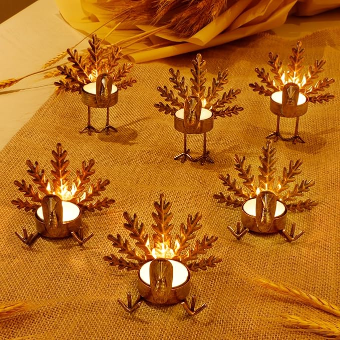 SamanthaMo69050's tweet image. 🦃 Add a festive glow to your table with the FORUP 6-Pack Metal Turkey Tea Light Candle Holders — perfect for Thanksgiving decor! On sale from $23.99 → $16.99 🍁✨(amzn.to/4ozpC5s)
#ThanksgivingDecor #FallHomeDecor #TableDecor