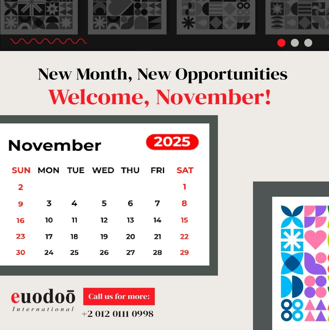 euodooint's tweet image. 🍁This November🚀💼
We help your brand grow through:
✔️Modern Website Development
✔️Unique Branding & Design
✔️Smart Software Tools & Business Solutions
✔️Strong Social Media Presence
📞+201201110998
🌐 Visit: euodoointernational.com
#BusinessGrowth #DigitalMarketing
#SmartTools