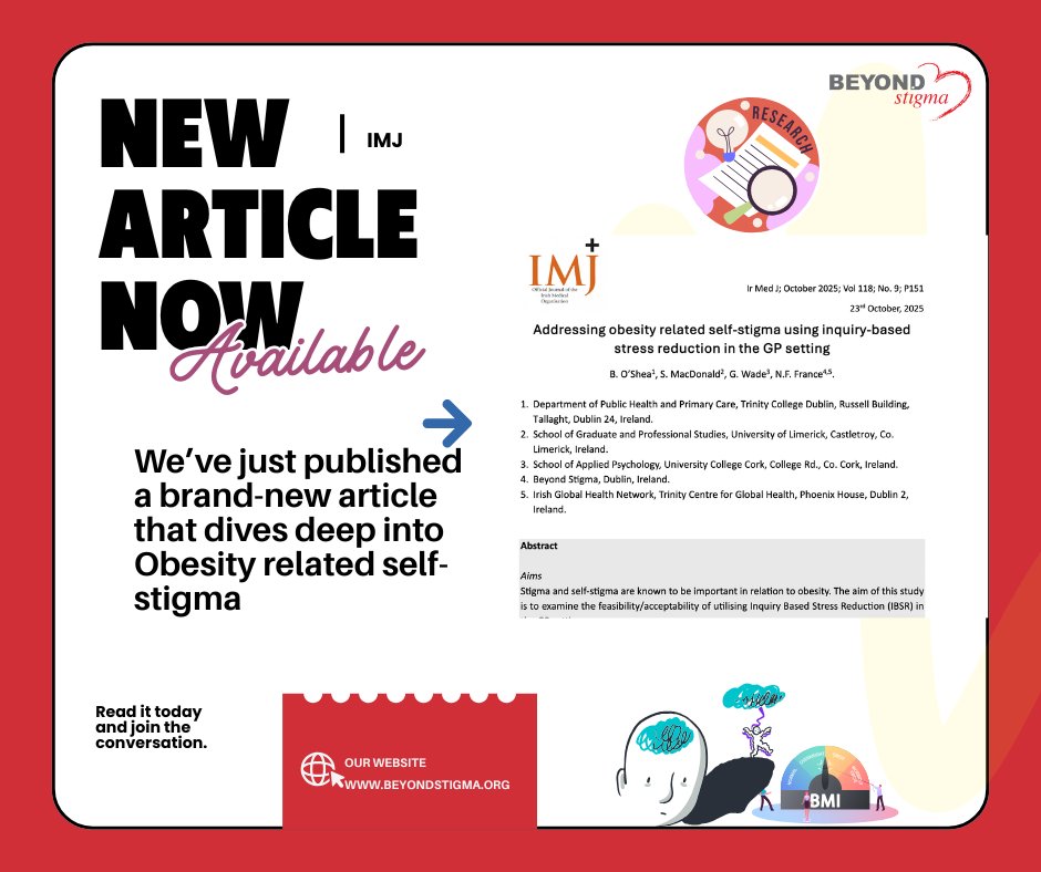 Beyond Stigma tweet media