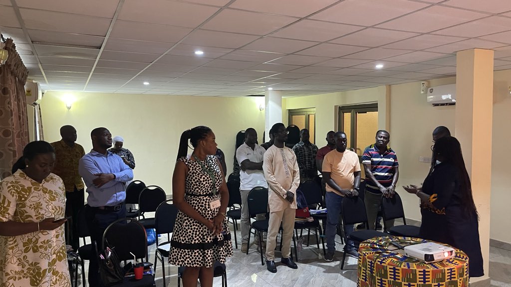 pGGhana's tweet photo. planetGOLD Ghana project inaugurates Grievance Redress and Child Protection Committees for the pilot site in the Eastern Region- strengthening community safeguards and promoting responsible ASGM. 
#LetsMakeMercuryHistory 
#ResponsibleMiming
#planetGOLD https://t.co/7fg9Hq8ViD