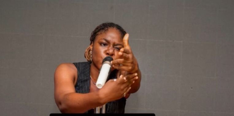 PacellaEke's tweet image. I just recently won the PIN National Poetry Slam. 

Congratulations to me!🖤