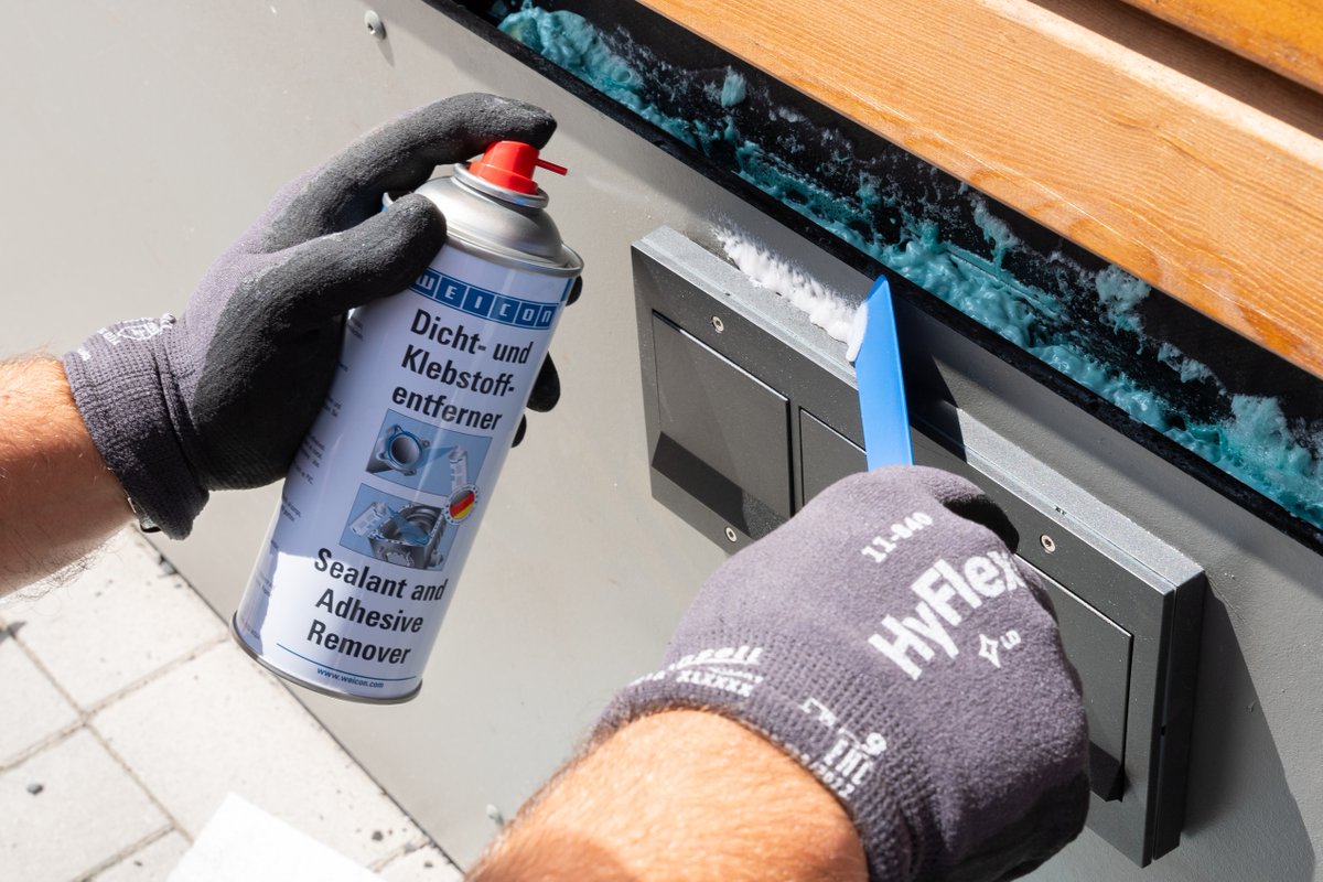 WEICON_de's tweet image. Want to remove dried-on sealant and #adhesive residues effortlessly? It's easy with WEICON Sealant and Adhesive Remover!

Mühelos eingetrocknete Reste von Dicht- und Klebstoffen entfernen? Das geht ganz einfach mit dem WEICON Dicht- und Klebstoffentferner!

#weicon #industry