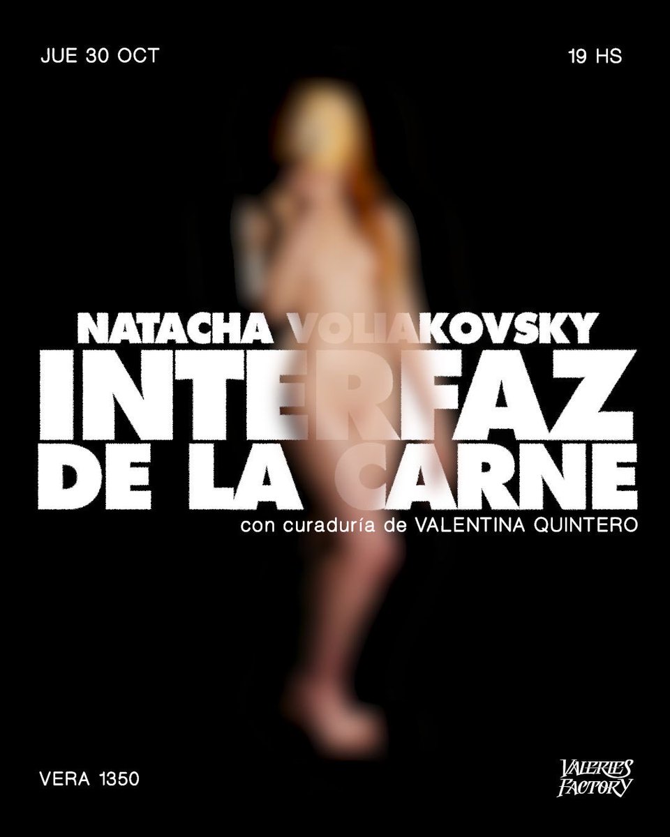 Espero estén listas para esto. 
Inauguramos este jueves, nos vemos ahí.