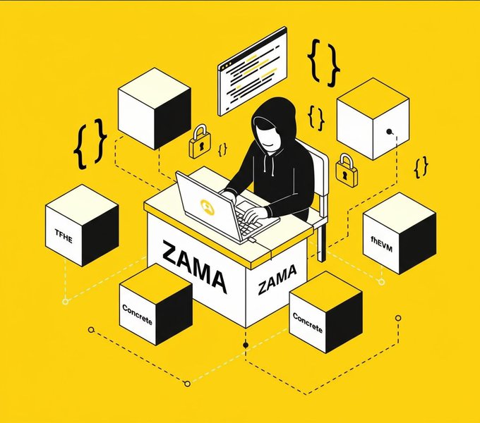 histreal's tweet photo. Smart Contracts that Keep Secrets

Traditional smart contracts expose every variable and computation.
Anyone can view them through a blockchain explorer.

With Zama’s fhEVM, developers can now create contracts that compute privately while remaining verifiable.
The logic is public, but the data stays encrypted.

That means private DeFi trades, secret auctions, and confidential governance votes are finally possible.

@zama_fhe transforms Ethereum from a transparent network into a privacy-respecting computation platform.