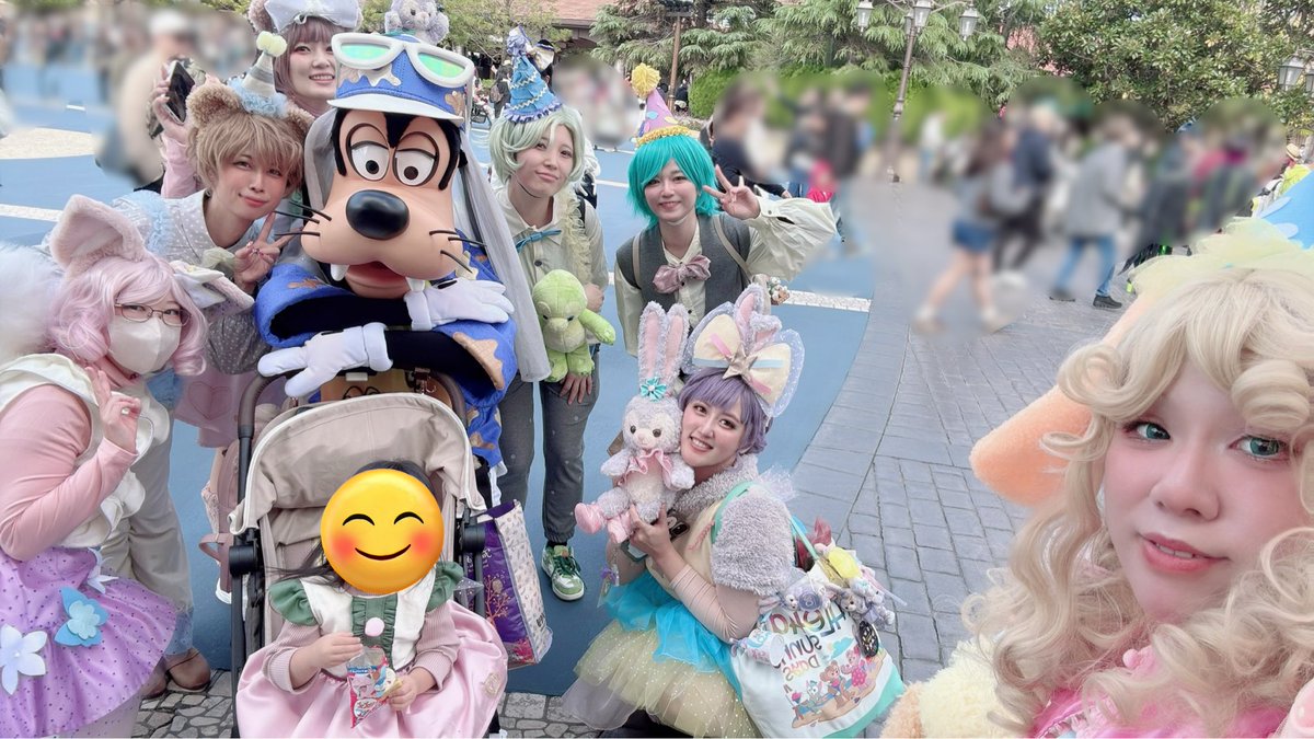 3bakaHinagiku's tweet image. アウトしました！
これにて私のハロウィーンはおしまい！
みんな本当にありがとう🥰
久々に仮装したー！！って感じになって楽しかった！
また、来年お会いしましょう🎃

2枚目はみんなで持ち寄った思い思いのミッキーぬいば
3枚目は隠し撮りされてたなっちゃんルーとリーナな私
尻尾可愛く出来て良き