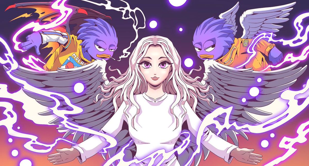 molandaks_xyz's tweet image. Molandaks x @overnads 💜
Look out for both WL giveaway and art/meme contest in our server! 👀