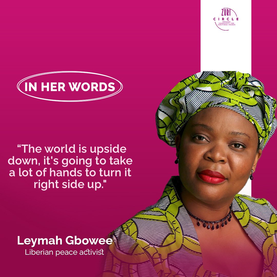 zuri_circle's tweet image. As the leader of the Women of Liberia Mass Action for Peace, she united Christian and Muslim women to demand an end to a brutal civil war—a monumental feat of collective action and social courage. 

#LeymahGbowee #InHerWords #PeaceActivist #WomenForPeace #Nonviolence #liberia