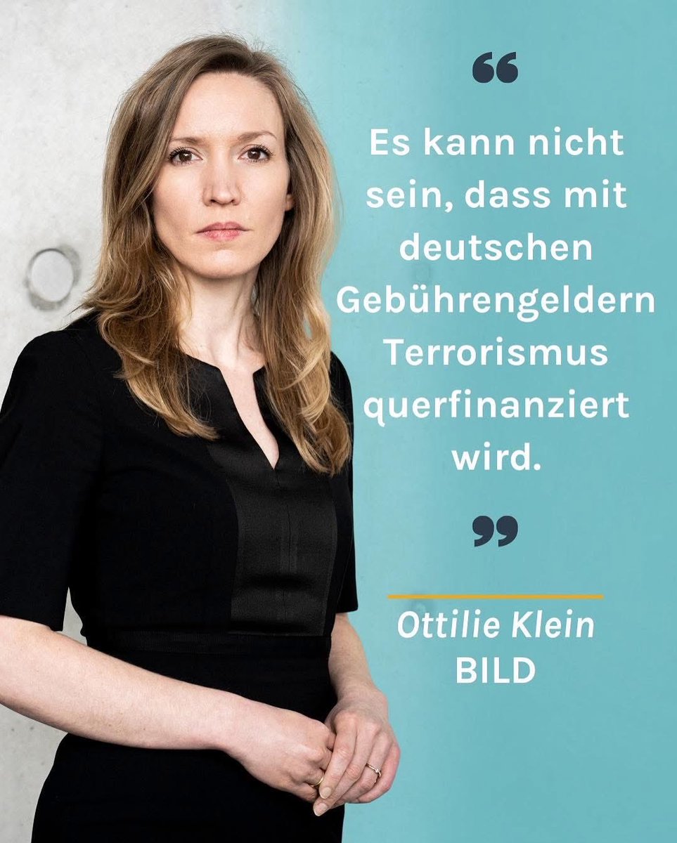 Keine Gebührengelder für Terrorismus! 

Das ZDF hat jahrelang einen Hamas-Terroristen beschäftigt und bezahlt. Das ist ein Skandal, der das Vertrauen in den öffentlich-rechtlichen Rundfunk tief erschüttert. Ich erwarte, dass das ZDF nun konsequent und lückenlos aufklärt, wie es