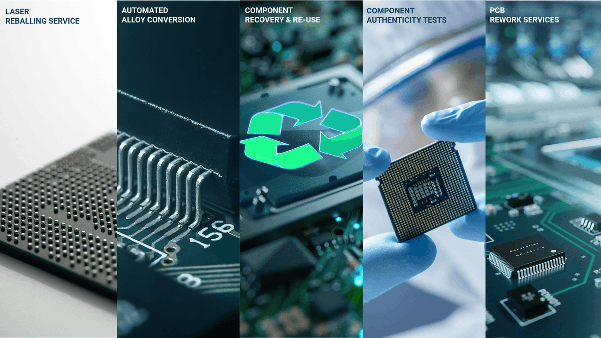 Keep your production lines moving and your supply chain resilient. 

From component distributors to OEMs, we extend component life, recover value, and reduce risk. Trusted by high-reliability, hyperscale &amp; commercial manufacturers worldwide. 

Learn more hubs.ly/Q03QnrZp0