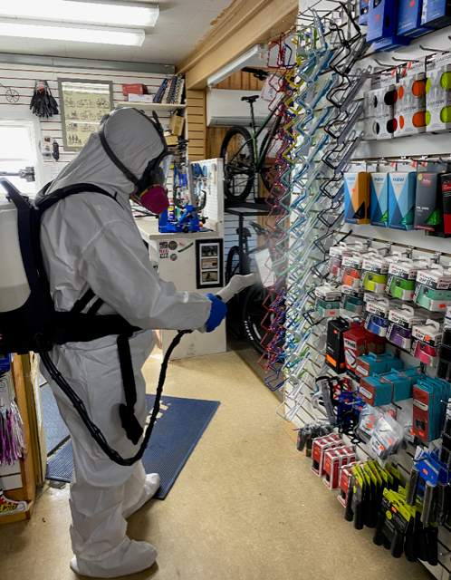SMWesterly's tweet photo. Flu, norovirus &amp; other illnesses are spreading thru homes &amp; businesses. We can sanitize &amp; disinfect facilities from harmful viruses, bacteria &amp; germs including RSV, COVID, Influenza, MRSA &amp; more using CDC &amp; EPA required protocols &amp; processes. #disinfect #Healthy https://t.co/2JVKg3zjZi