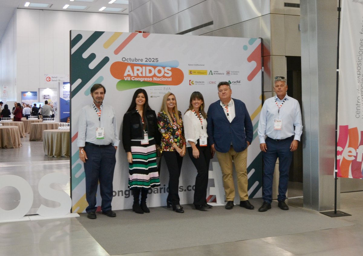 VII Congreso Nacional de Áridos en Córdoba
Prodomasa ha participado en el VII Congreso Nacional de Áridos celebrado los días 22 y 23 de Octubre en Córdoba #VIICNA