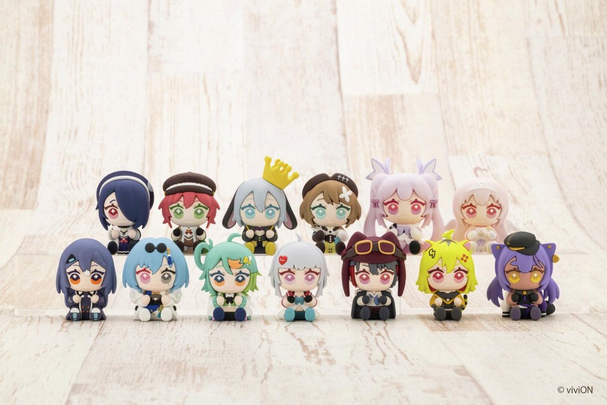 本日発売】【あおぎり高校】ラバーフィギュア 全13種 「おもしろければ