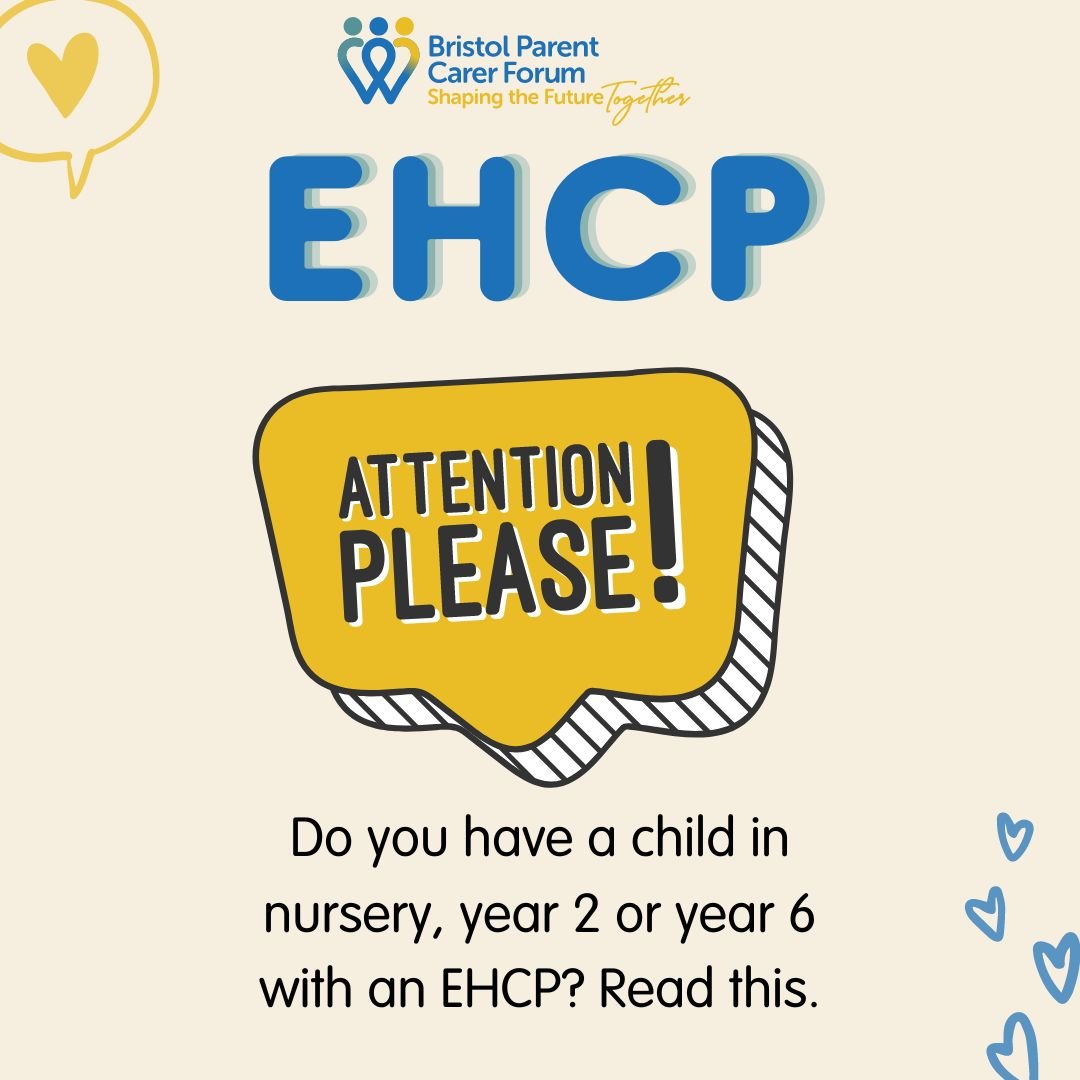 ℹ️ If your child has an EHCP, they should’ve had a phase transfer review naming their next school.
📆 You should get a new final plan within 12 weeks.
Haven’t had a review? 👉 bit.ly/BPCPT2024
Or contact SEND and You: sendandyou.org.uk
#SEND #EHCP #ParentCarerSupport
