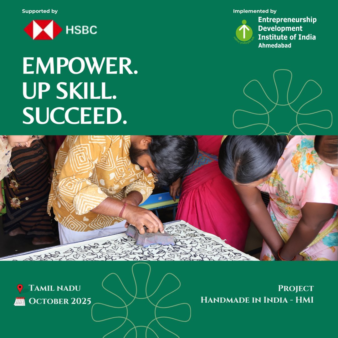 edii_sro's tweet photo. EDII is not just uplifting rural women, it’s up-skilling every rural entrepreneur. Your door to success starts here!
#EDII #EDIISRO #EDIIAhmedabad #EDIIDGO #Entrepreneurship #SkillDevelopment #WomenEmpowerment #YouthEmpowerment #WomenEntrepreneurs #MicroEnterprises 
  #CSR #ESG https://t.co/dpyulNjXtR