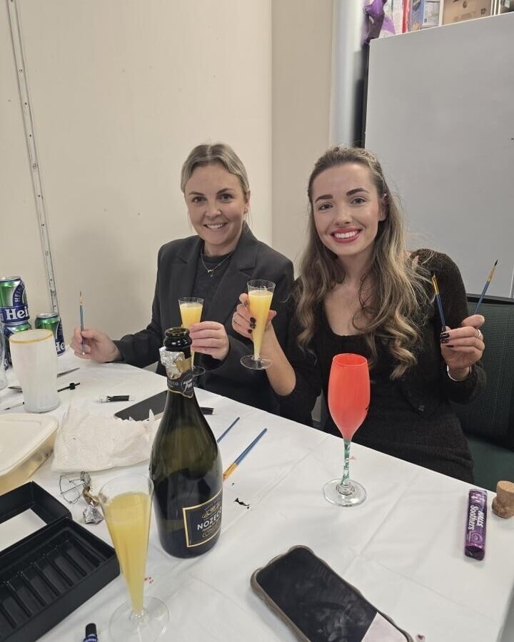 Our Preston branch hosted a 0% alcohol paint and sip in the office. At Teaching Personnel, we’re proud to have a culture that values balance, collaboration and fun.

Join a team that plays as hard as we work ➡️ eu1.hubs.ly/H0p5v-G0
