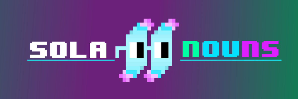 solanouns's tweet photo. 15/15

Solanouns = A Whole new NFT Project

One NFT. One token. One launch.
Gas: 0. Storage: forever. Alpha: live.

Get WL in the Discord server. Join now: https://t.co/P9RhA4vkKY

@Solanouns #x402 $solanouns #solana #WL https://t.co/ELebulmwey