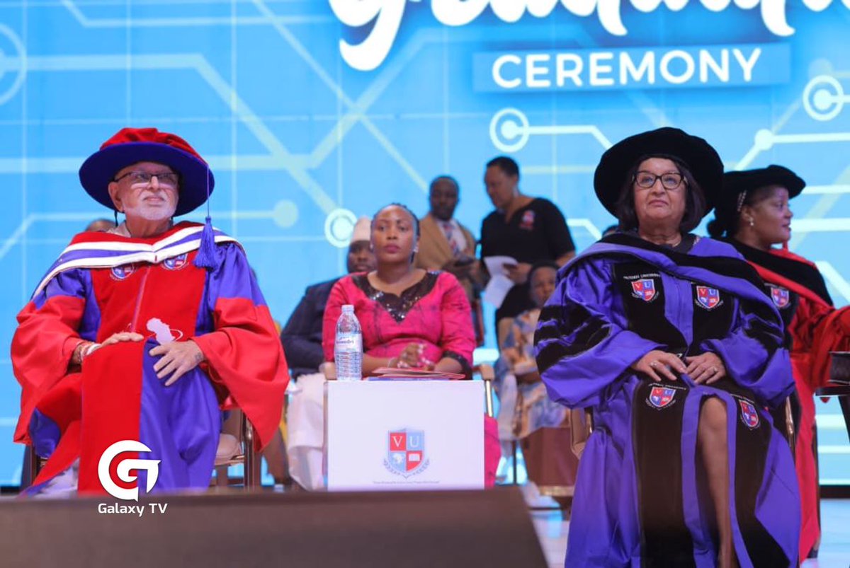GalaxyTVUg's tweet photo. In a heartfelt tribute to his late son Rajiv Ruparelia, Dr. Sudhir Ruparelia announces 100 full scholarships at @VUKampala, empowering the next generation of leaders.
#ZzinaLifestyle | #VU9thGrad https://t.co/krdDt8UJ3S