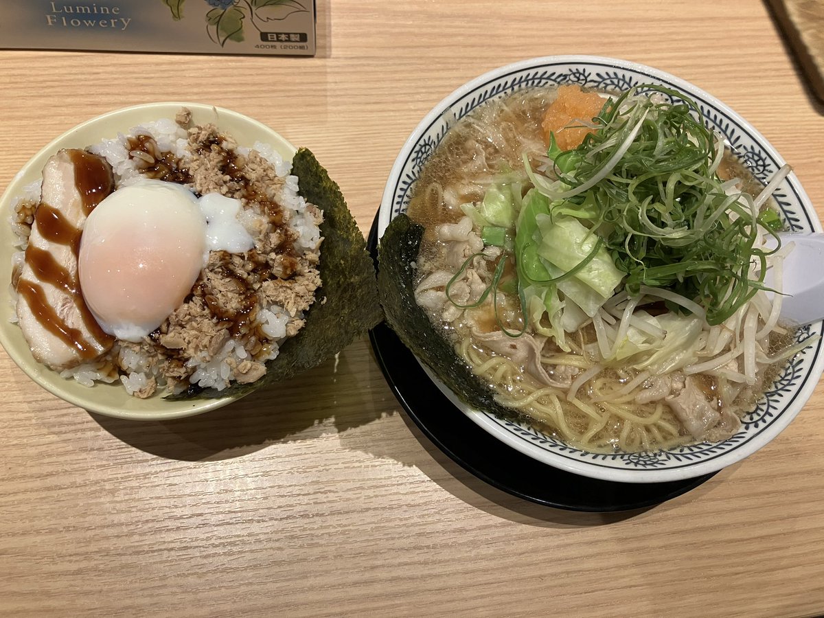 Tomosa_takeru's tweet photo. 今宵は丸源ラーメン🍜 https://t.co/HgBRJlwfpj