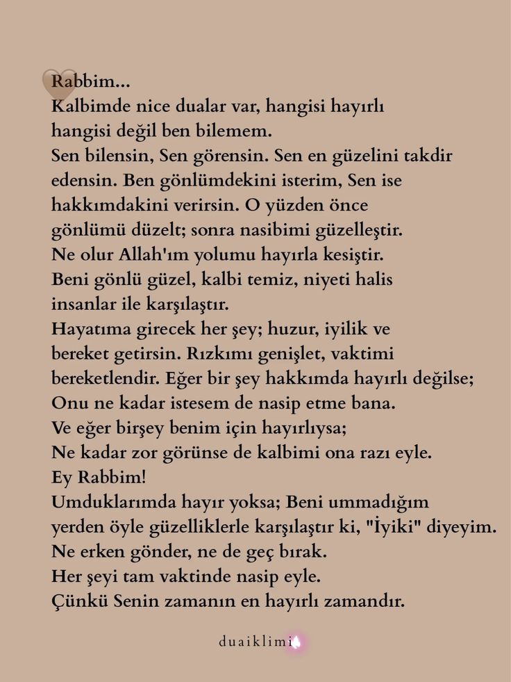 Dua kaderi değiştirir 
Galerinizde bulunsun