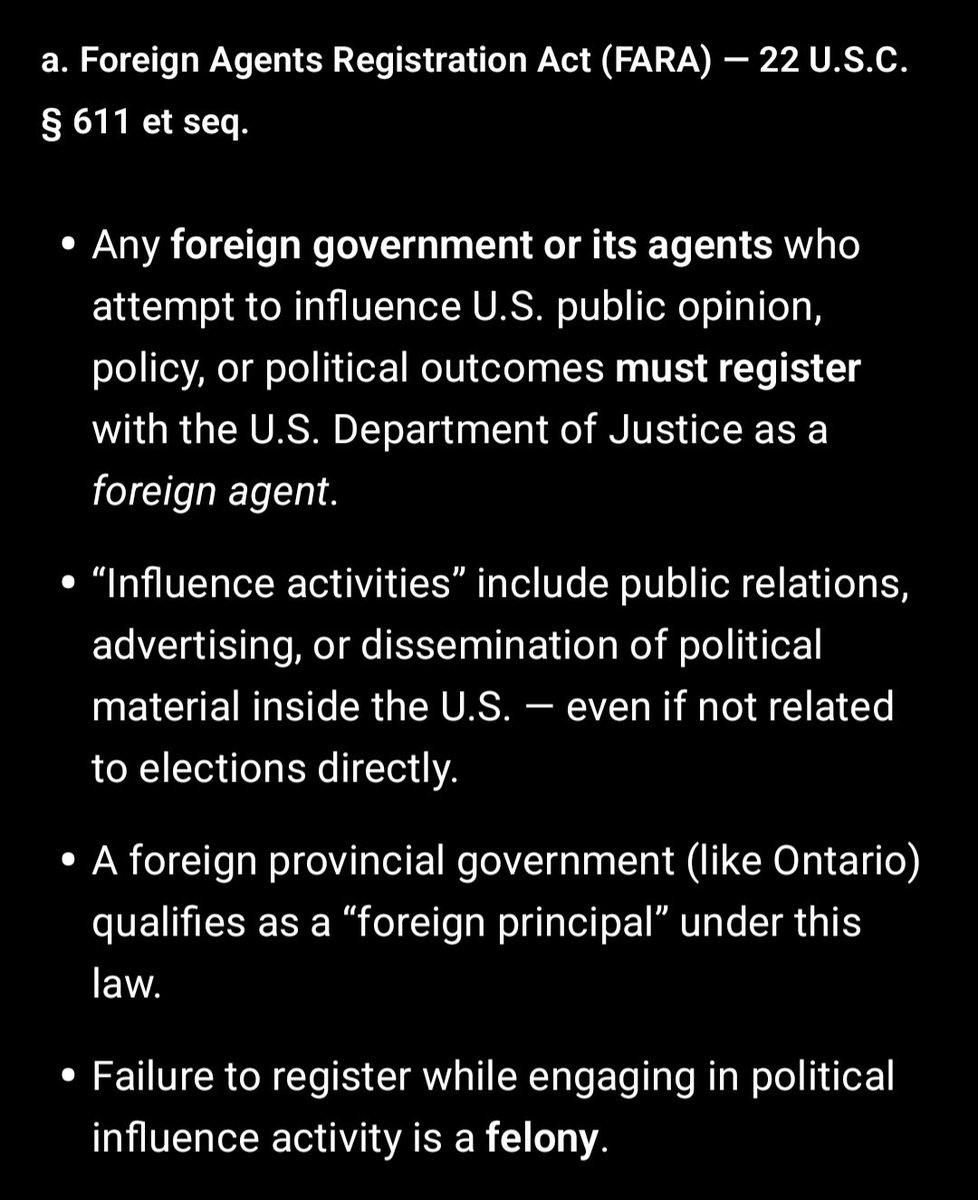 Did Premier Ford commit a felony?