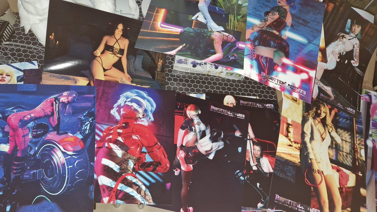 f_lectures's tweet photo. just got a batch of test prints fresh from the printers... few minor corrections and ready to go 
#3dart #nsfw #latex https://t.co/FpTVuNHzAD