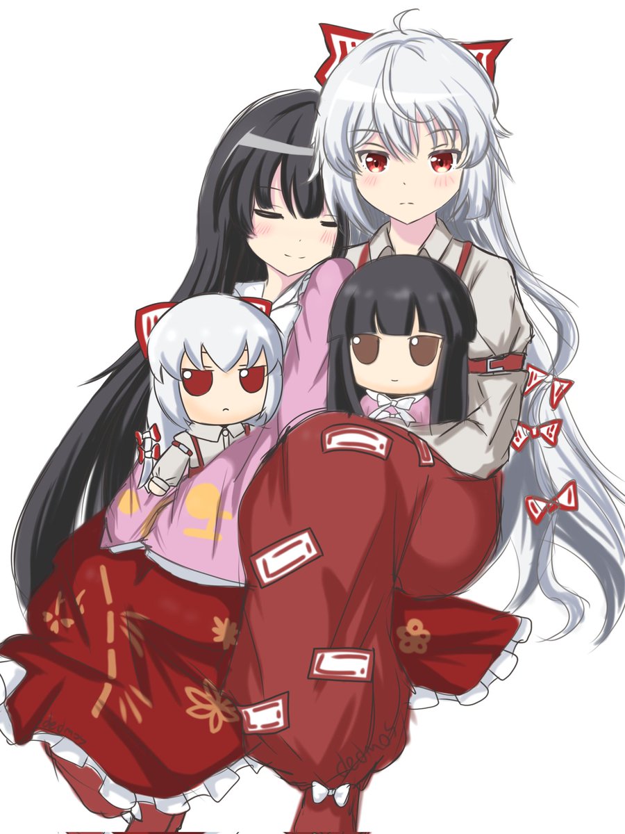 DedmosV_V_R's tweet image. Another fumo terumoko drawing since the other one was low effort #てるもこ