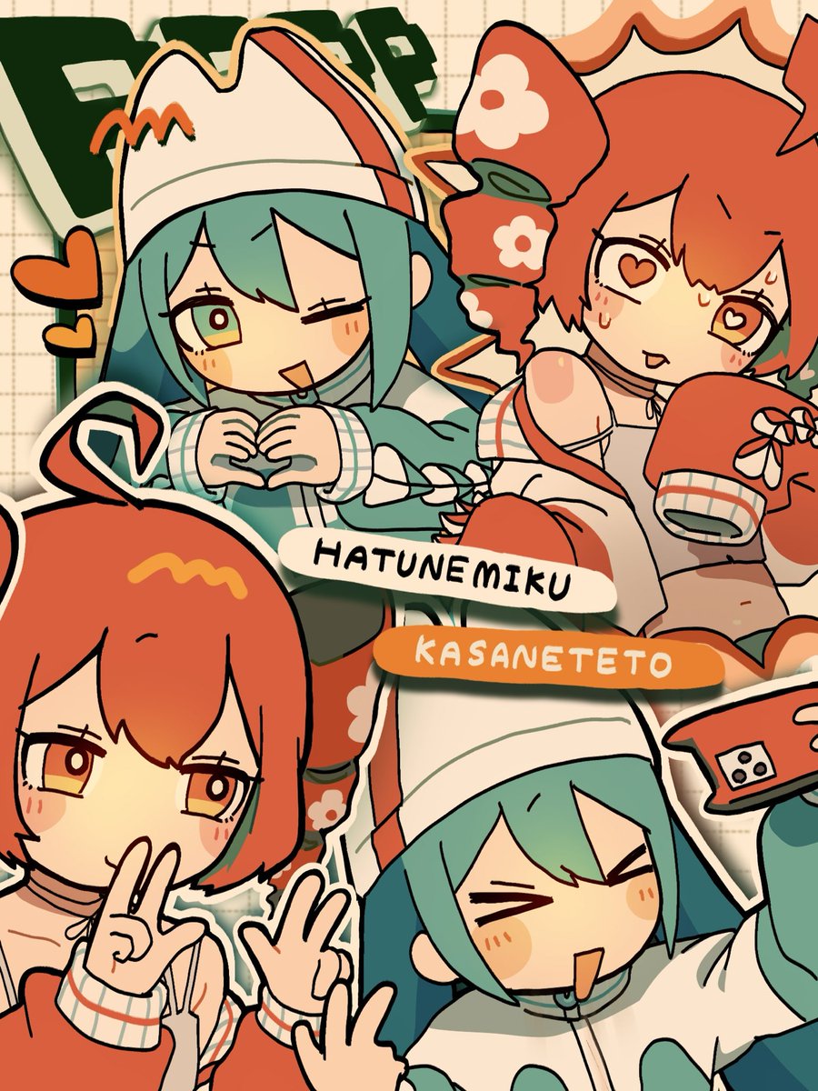 #PPPP  #初音ミク #重音テト